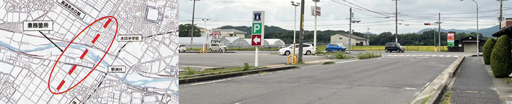 「水口北内貴線」（野洲川架橋）の事業推進